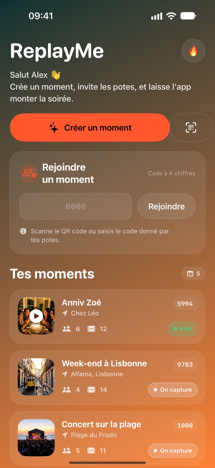 ReplayMe — capture 1
